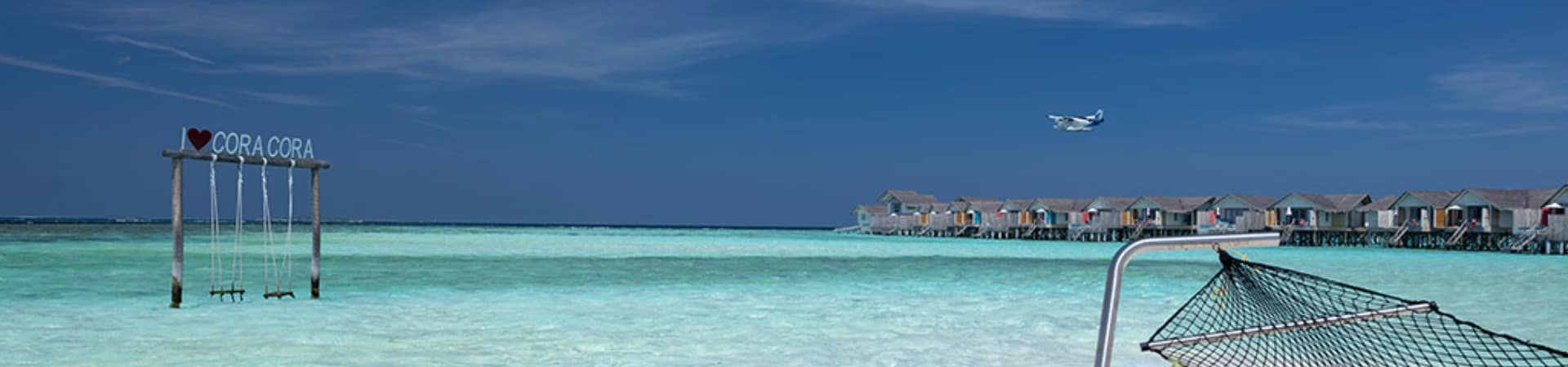Cora cora maldives paisagem hotel